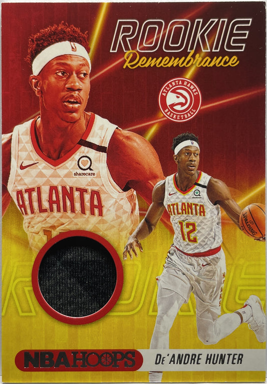 De Andre Hunter Patch Rookie Remembrance Hoops Basketball NBA 2020/21