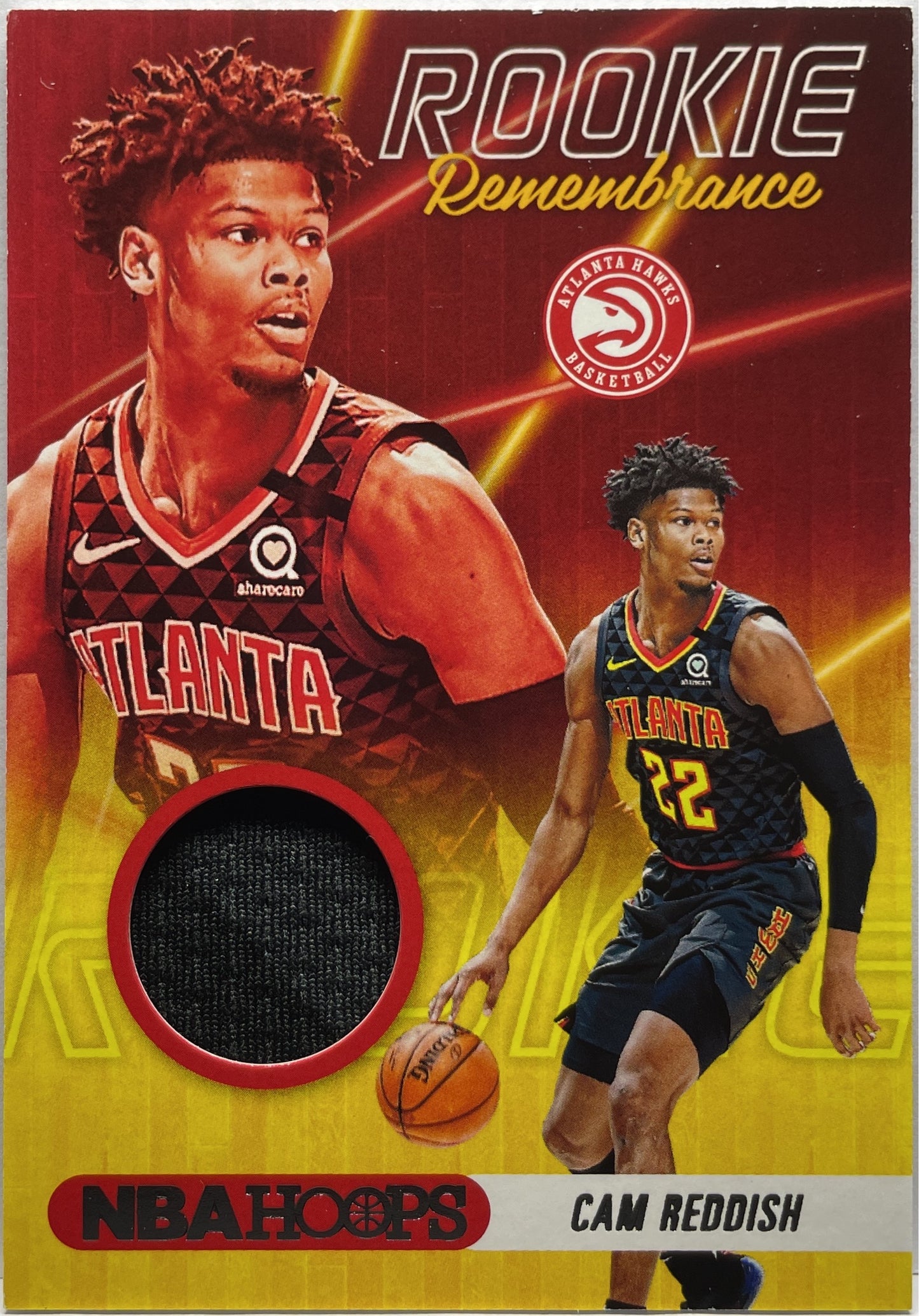 Cam Reddish Patch Rookie Remembrance Hoops Basketball NBA 2020/21