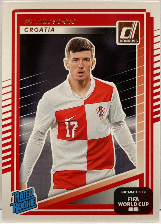 Petar Sucic Rated Rookie Panini Donruss Fifa 2025/26