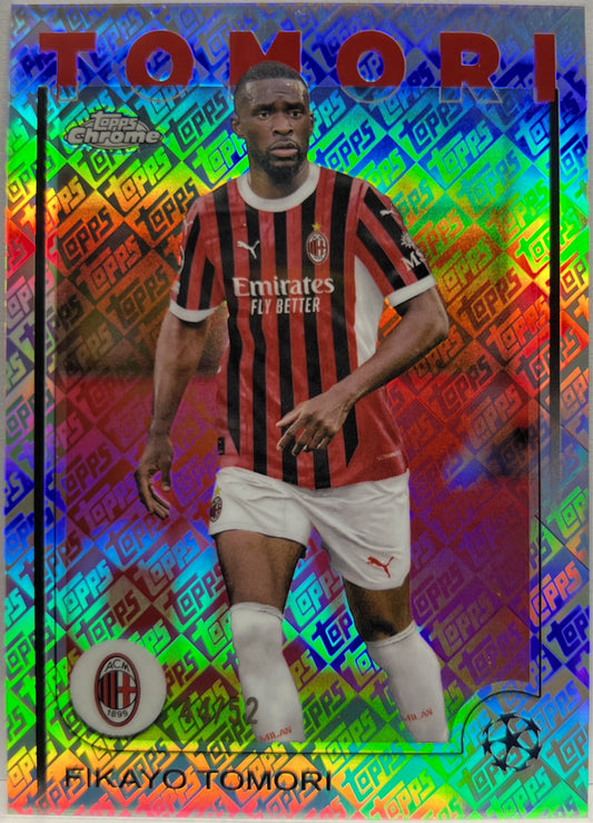 Fikayo Tomori 44/52 Toppsfractor Topps Chrome UCC 2024/25