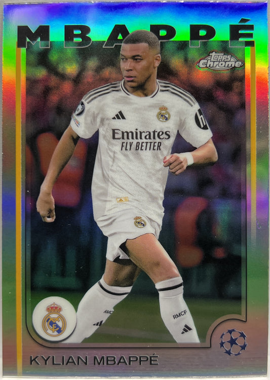 Mancolista-Base Refractors-Topps Chrome UCC 2024/25 (1-100) Parte 1