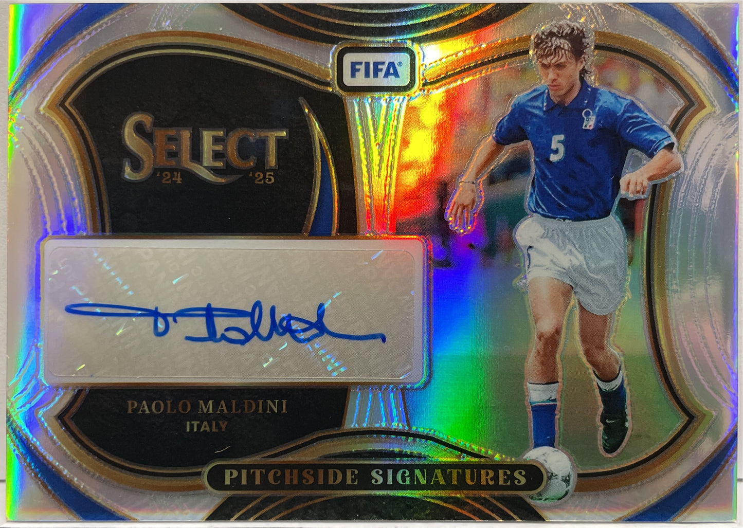 Paolo Maldini Autograph Pitchside Signatures Select Fifa 2024/25