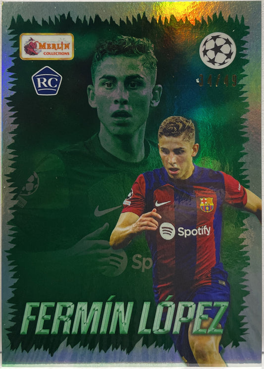 Fermin Lopez 14/49 Rookie Young Guns Topps Merlin Heritage 2023/24