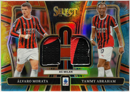 Alvaro Morata Tammy Abraham 22/25 Patch Dual Swatches Select Fifa 2024/25