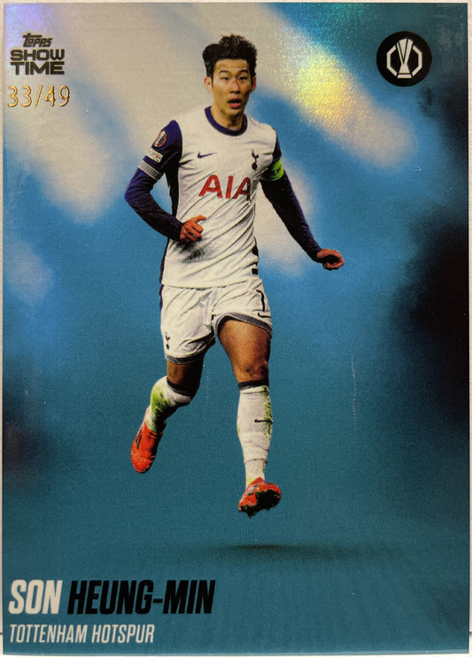 Heung Min Son 33/49 Spotlight Topps Showtime 2024/25