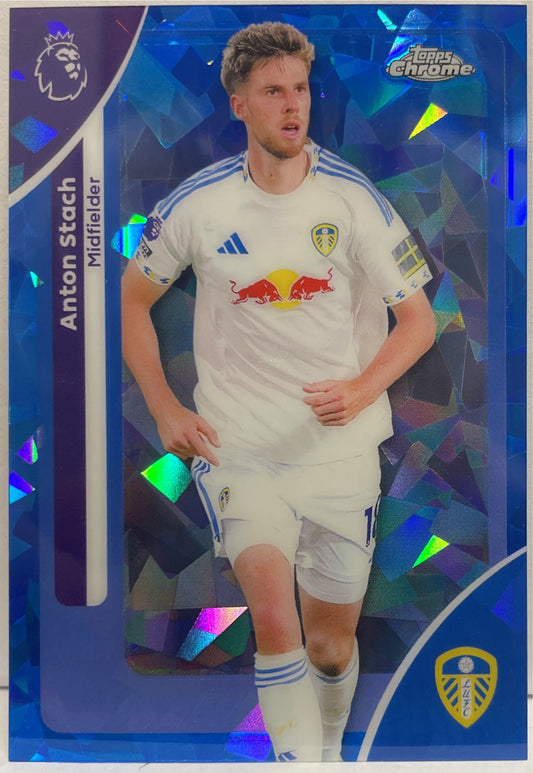 Anton Stach Cracked Ice Topps Chrome Sapphire EPL 2026