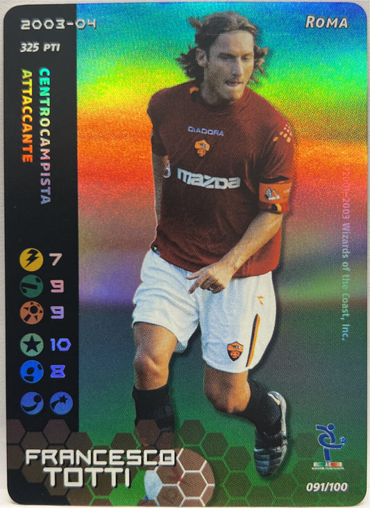Francesco Totti Foil Football Champions 2002/03