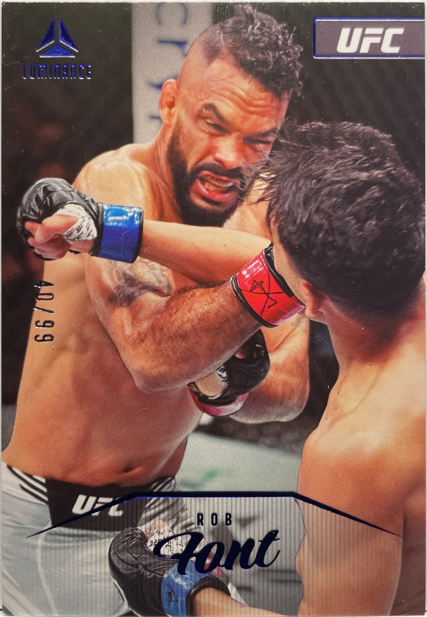 Rob Font 40/99 Luminance Blue Chronicles UFC 2023