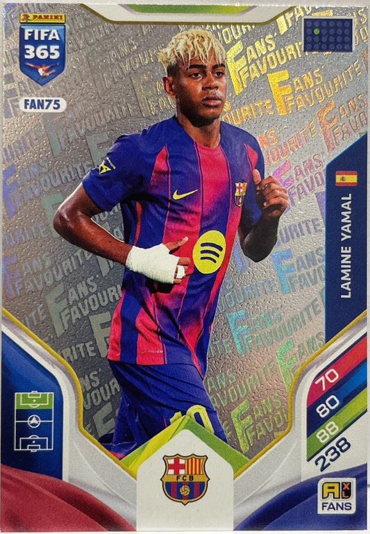 Lamine Yamal Fans Favourite Panini Adrenalyn XL Fifa 365 2025/26