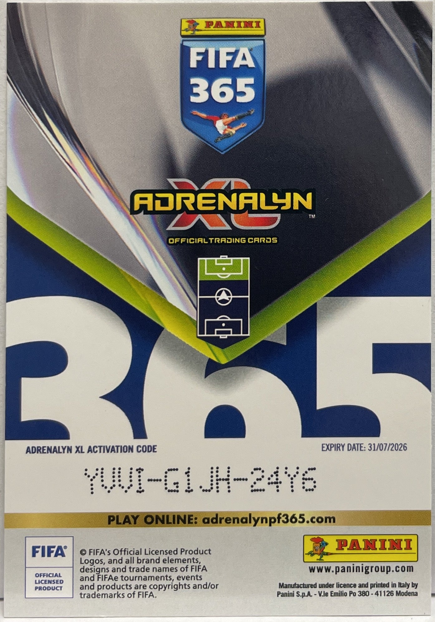 Lamine Yamal Fans Favourite Panini Adrenalyn XL Fifa 365 2025/26