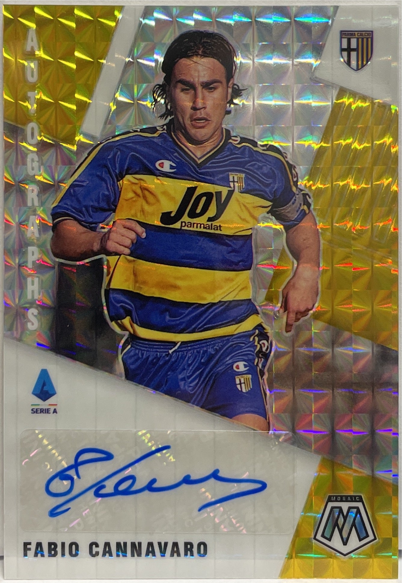 Fabio Cannavaro Autograph Mosaic Serie A 2020/21