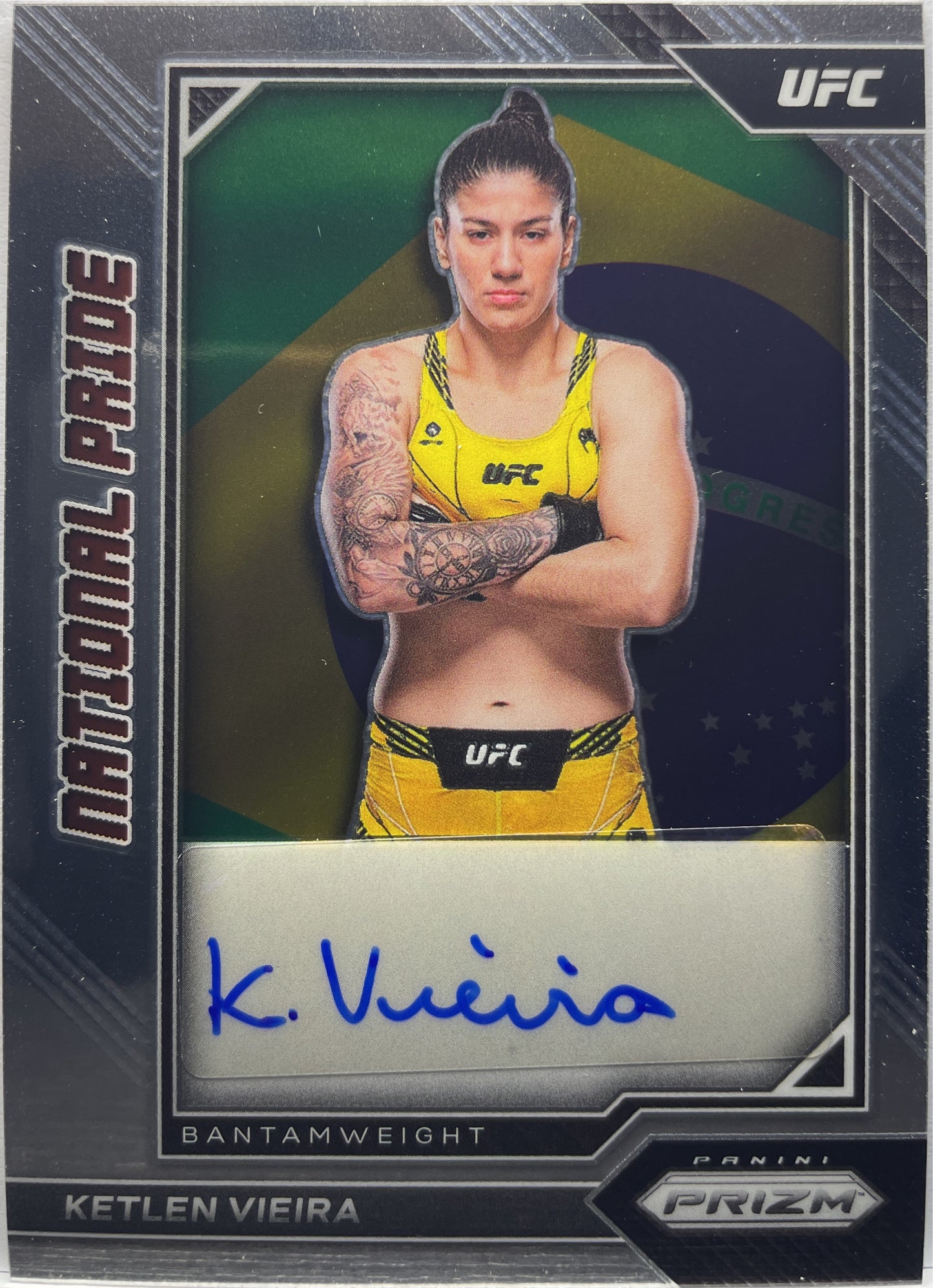 Ketlen Vieira Autograph Prizm Chronicles UFC 2023