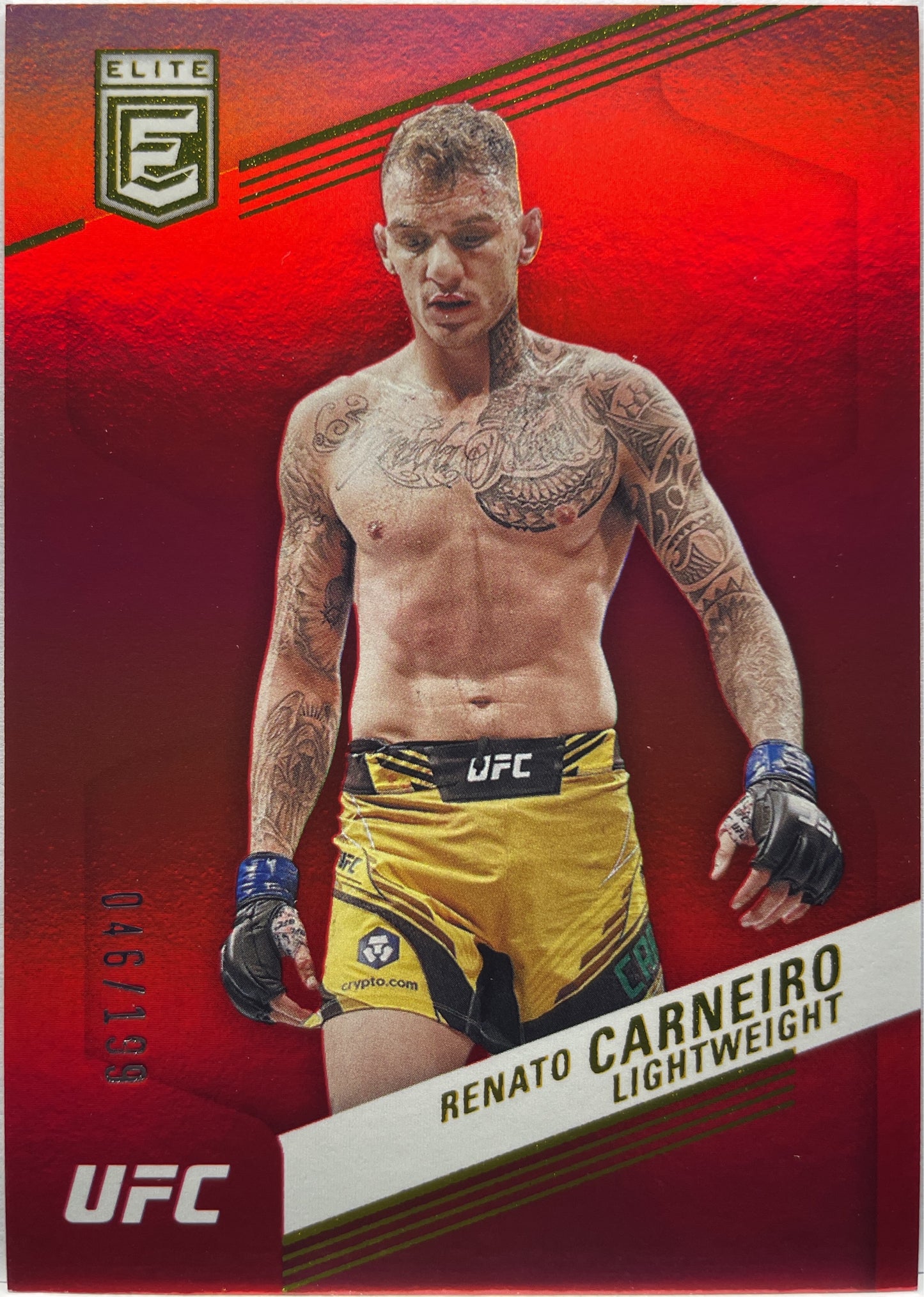 Renato Carneiro 46/199 Elite Red Chronicles UFC 2023