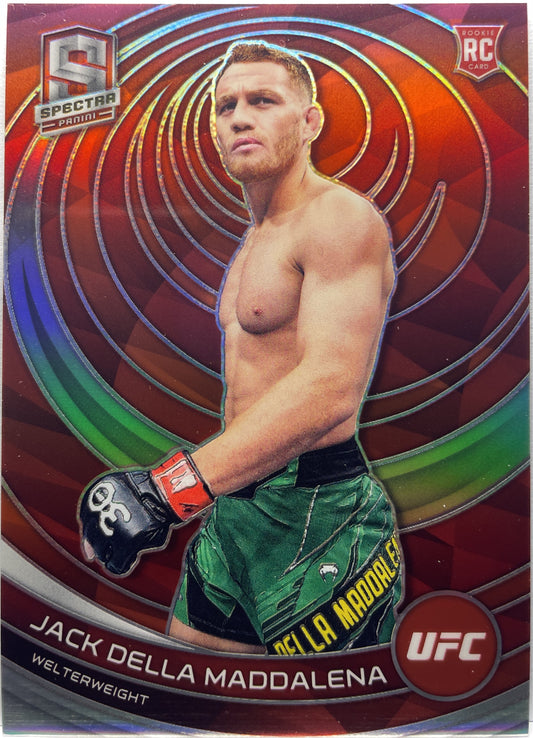 Jack Della Maddalena 48/199 Rookie Spectra Red Chronicles UFC 2023