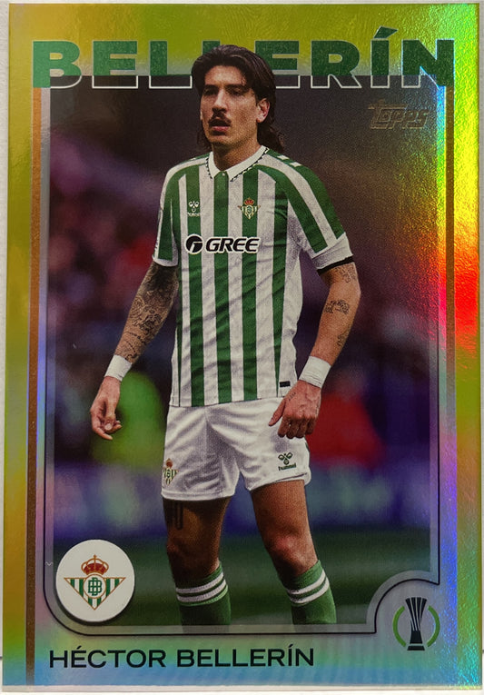 Hector Bellerin 110/175 Yellow Topps UCC 2024/25