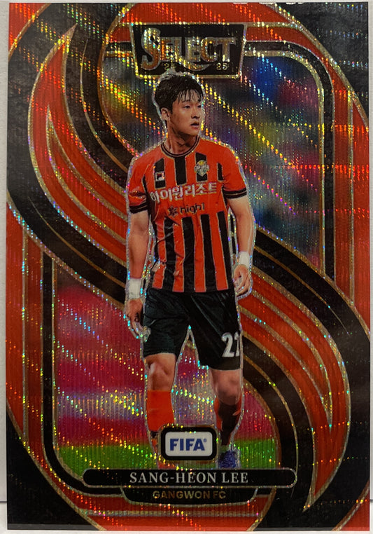 Sang Heon Lee 31/59 Red Wave Panini Select Fifa 2024/25