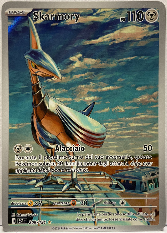Skarmory 209/191 H Pokemon SSP It 2024