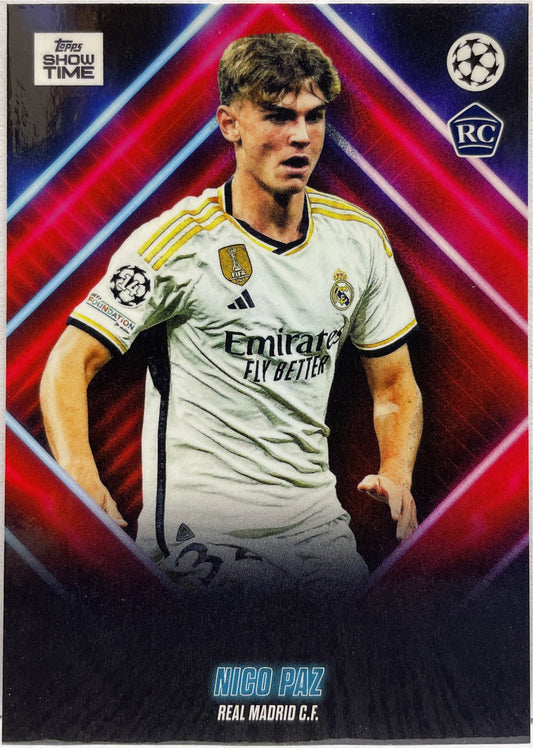 Nico Paz Rookie Topps Showtime 2023/24