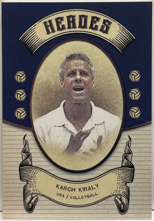 Karch Kiraly 2/9 Heroes Futera Vintage Multi Sport 2024