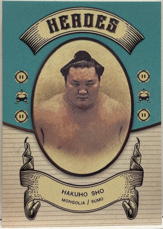 Hakuho Sho 138/250 Heroes Futera Vintage Multi Sport 2024