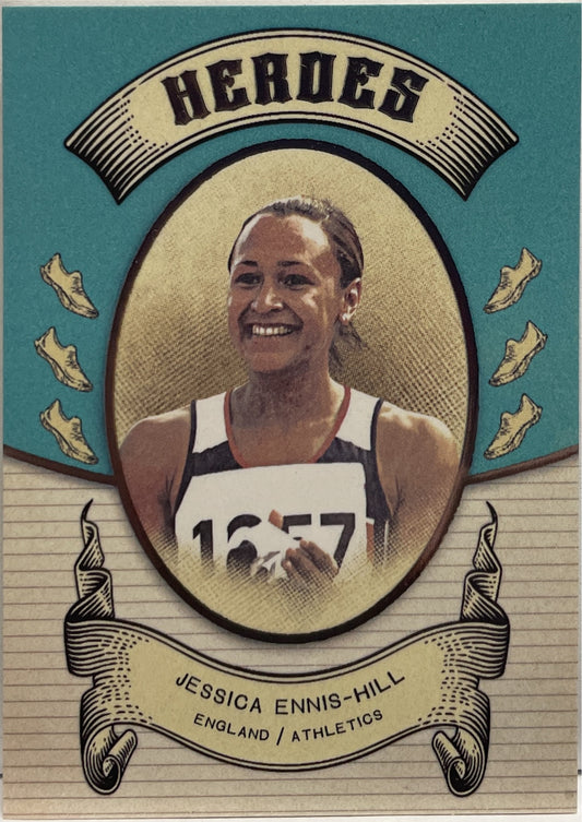 Jessica Ennis Hill 189/250 Heroes Futera Vintage Multi Sport 2024