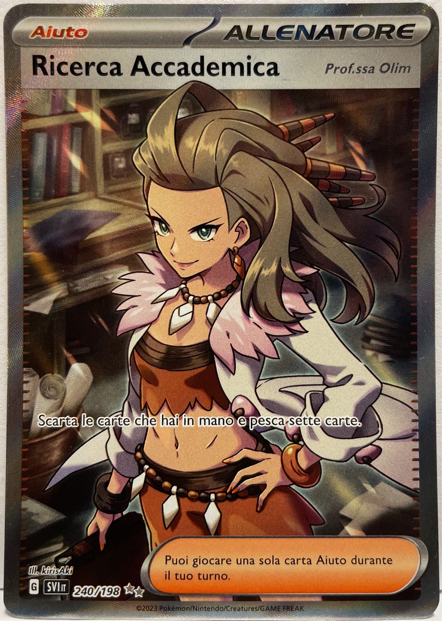 Ricerca Accademica Allenatore 240/198 Pokemon SVI it 2023