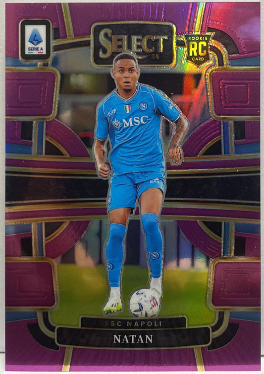 Natan 25/49 Rookie Terrace Purple Select Serie A 2023/24