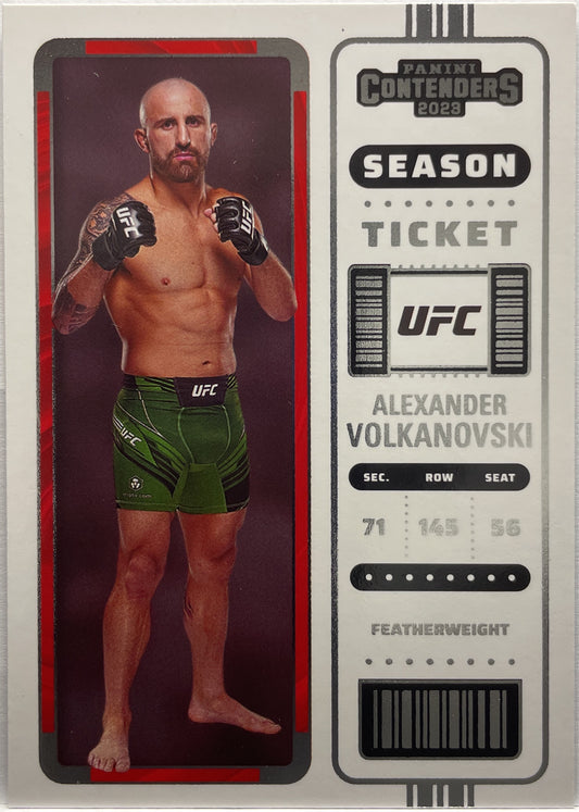 Mancolista-Contenders Season Ticket-Panini Chronicles UFC 2023