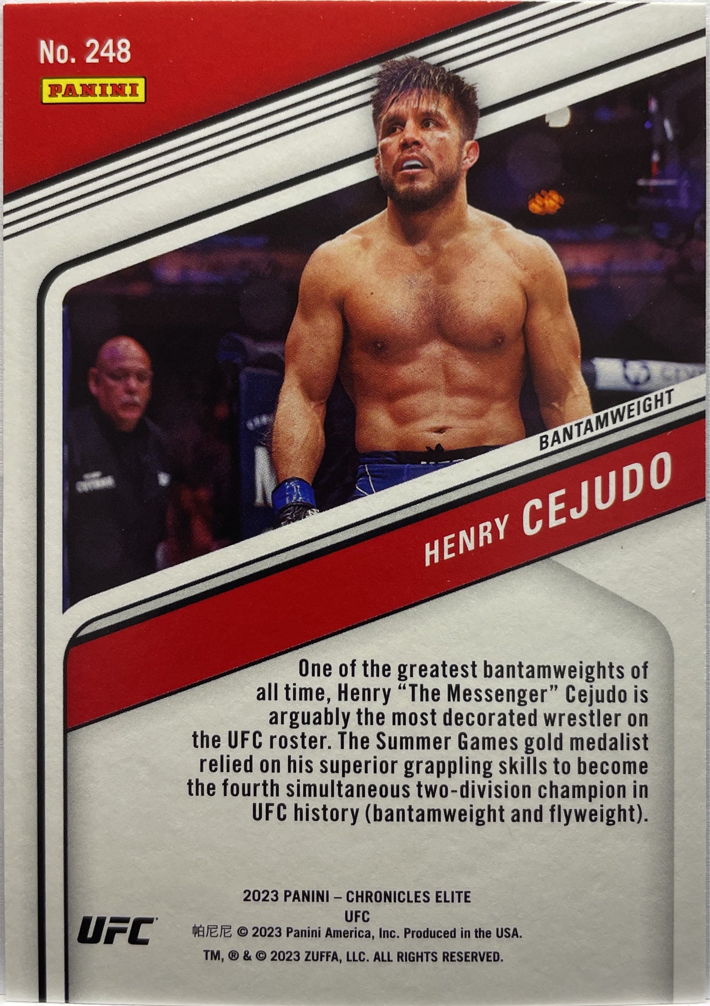 Mancolista-Elite-Panini Chronicles UFC 2023