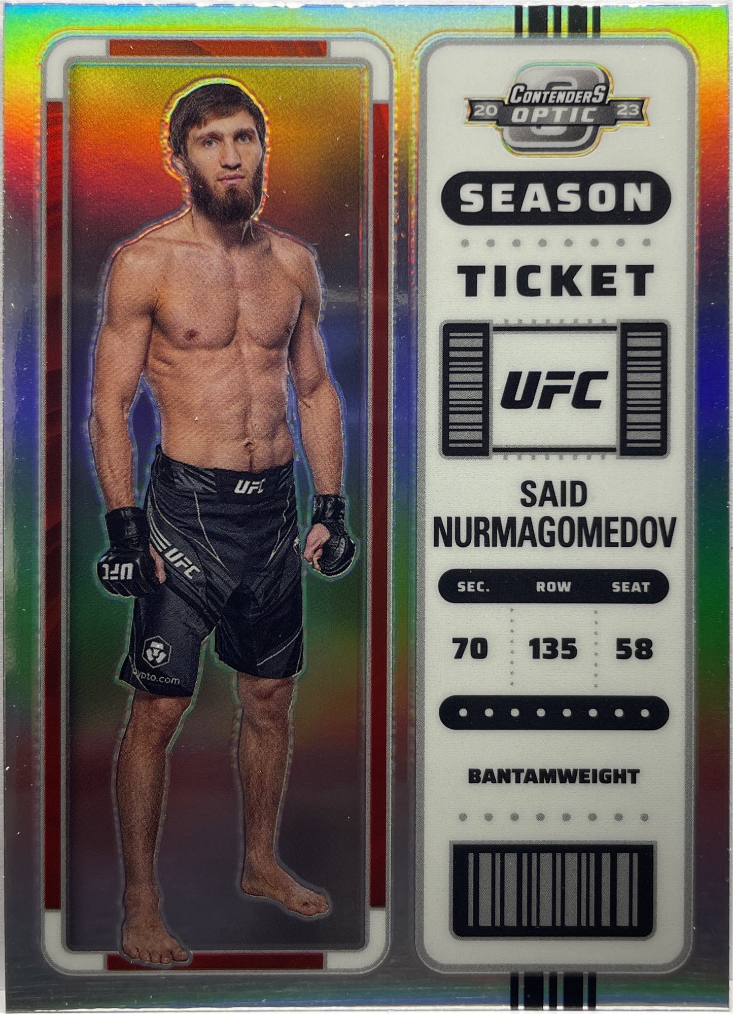 Mancolista-Contenders Optic Season Ticket-Panini Chronicles UFC 2023