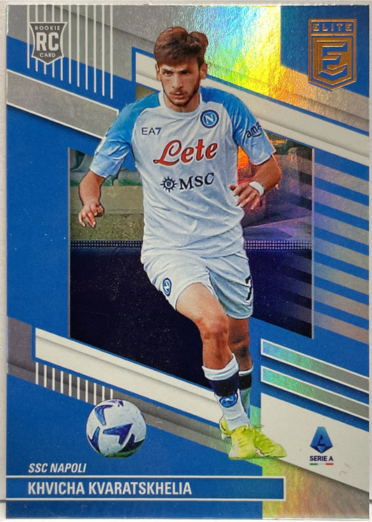 Khvicha Kvaratskhelia Rookie Panini Donruss Elite Serie A 2022/23