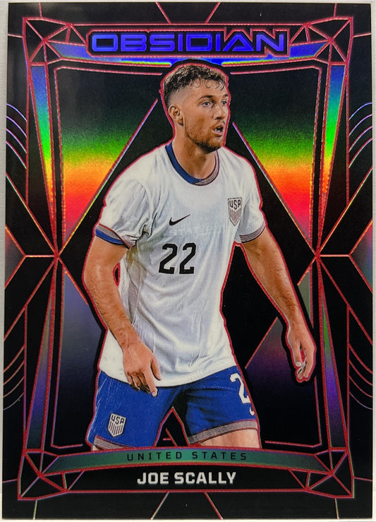 Joe Scally 6/12 Electric Etch Red Obsidian 2024/25