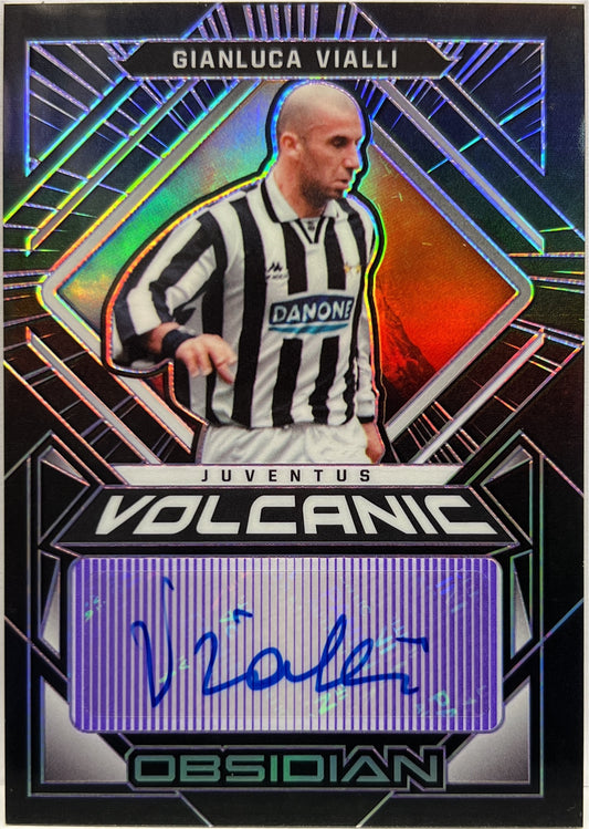 Gianluca Vialli 38/50 Autograph Volcanic Obsidian 2021/22