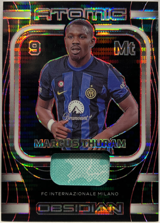 Marcus Thuram 26/49 Patch Atomic Obsidian 2023/24
