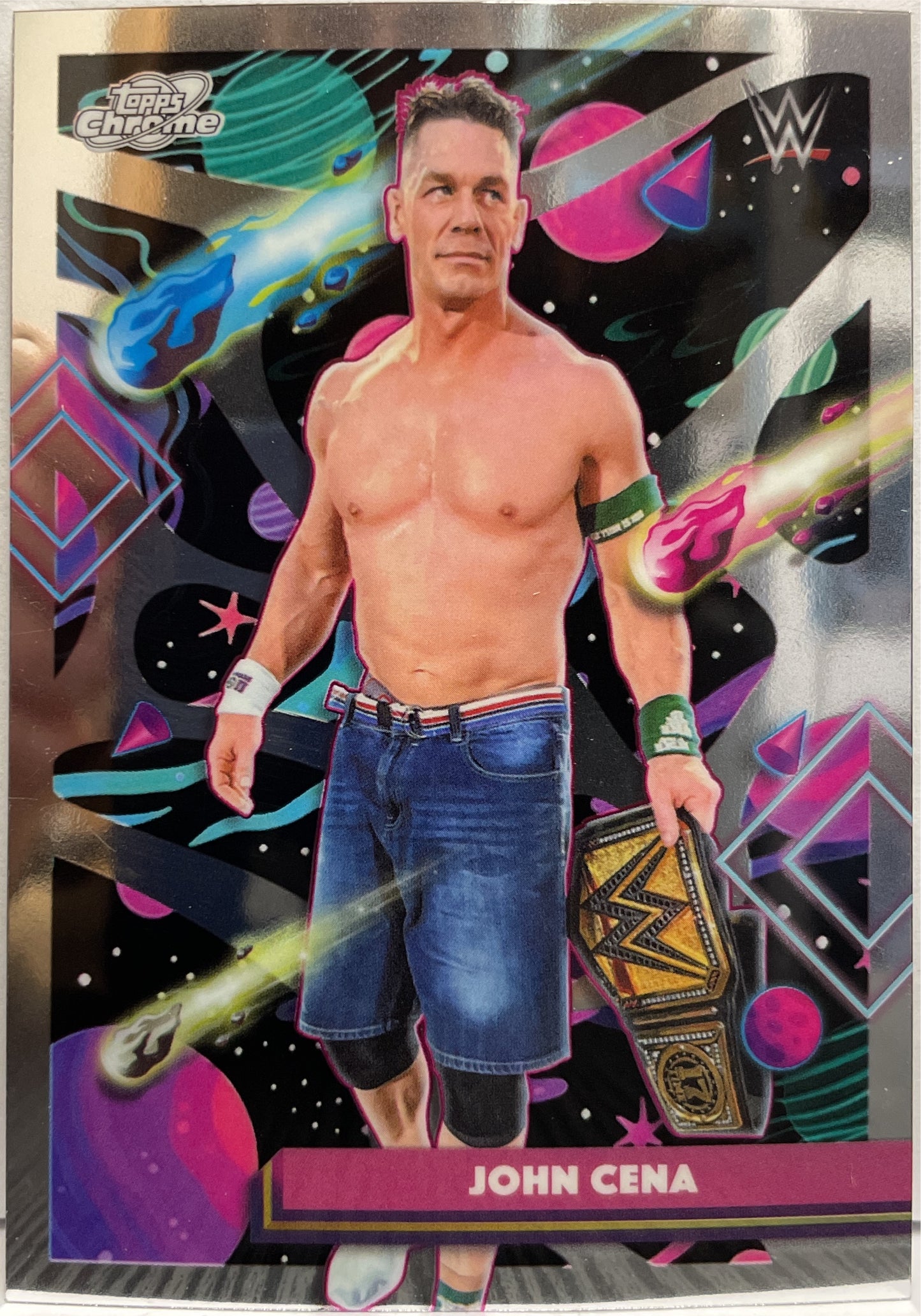 Mancolista-Set Base-Topps Chrome Cosmic WWE 2026 Parte 1 (1-100)