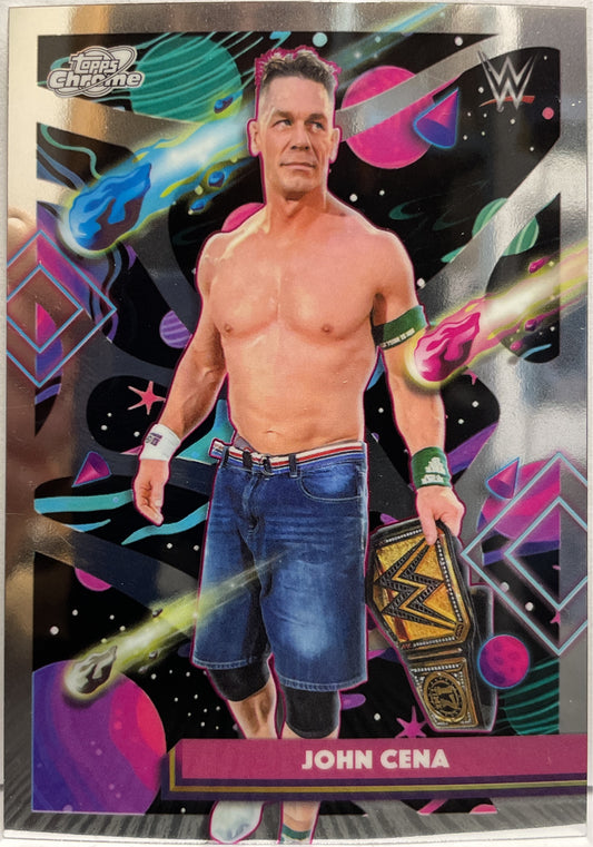Mancolista-Set Base-Topps Chrome Cosmic WWE 2026 Parte 1 (1-100)