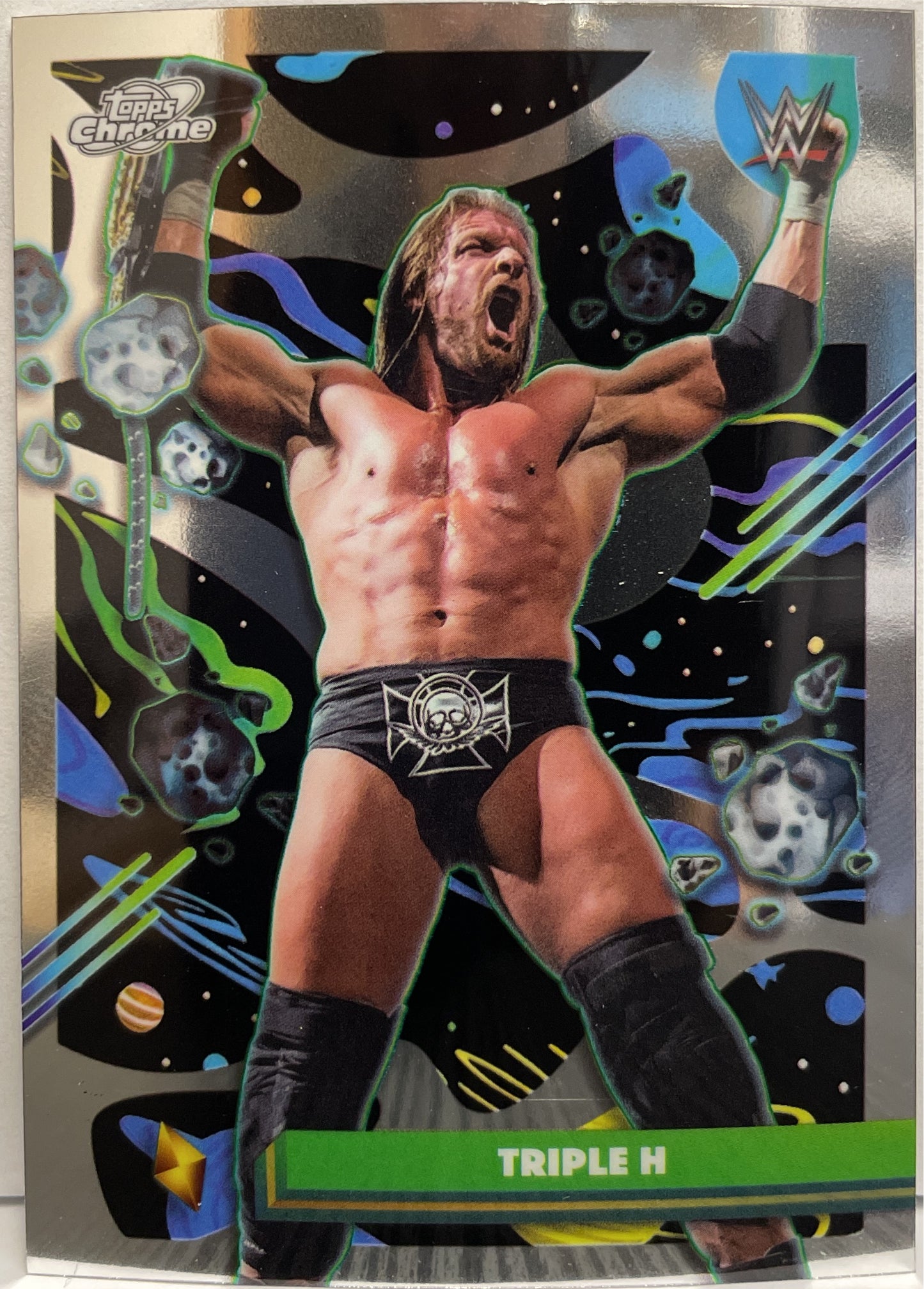 Mancolista-Set Base-Topps Chrome Cosmic WWE 2026 Parte 1 (1-100)