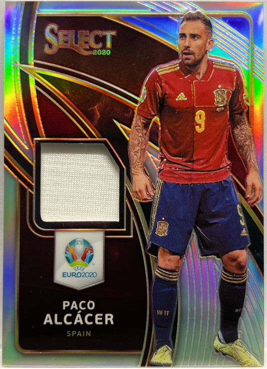 Paco Alcacer Player Worn Patch Stars Select Uefa Euro 2020