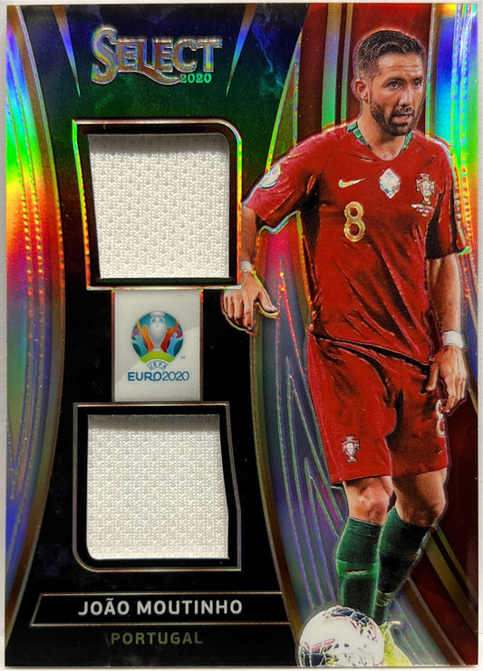 Joao Moutinho PLayer Worn Dual Patch Jersey Select Uefa Euro 2020