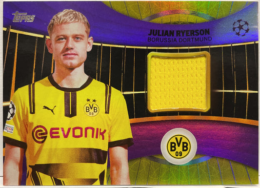 Julian Ryerson 153/299 Patch Topps UCC 2024/25