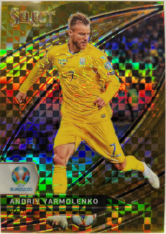 Andriy Yarmolenko 14/49 Copper Prizm Select Uefa Euro 2020