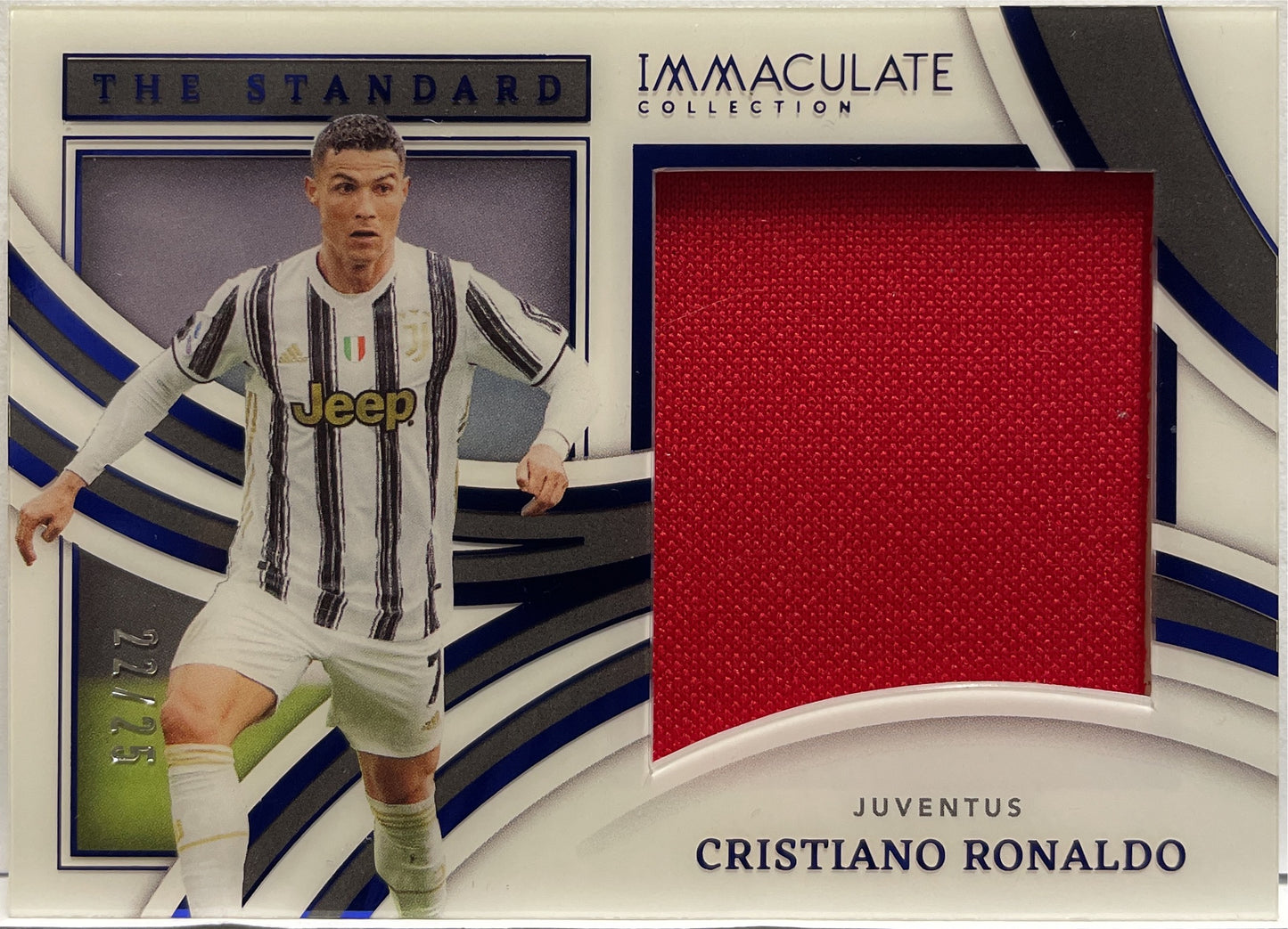 Cristiano Ronaldo 22/25 Patch Worn Panini Immaculate 2022/23