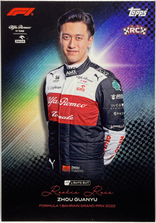 Mancolista-Rookie Race-Topps F1 Lights Out 2022