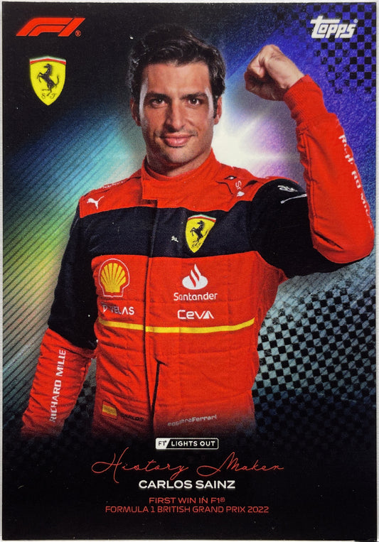 Mancolista-History Maker-Topps F1 Lights Out 2022