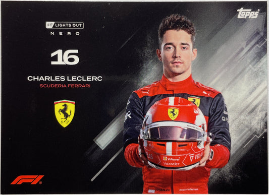 Mancolista-BlackWhite-Topps F1 Lights Out 2022