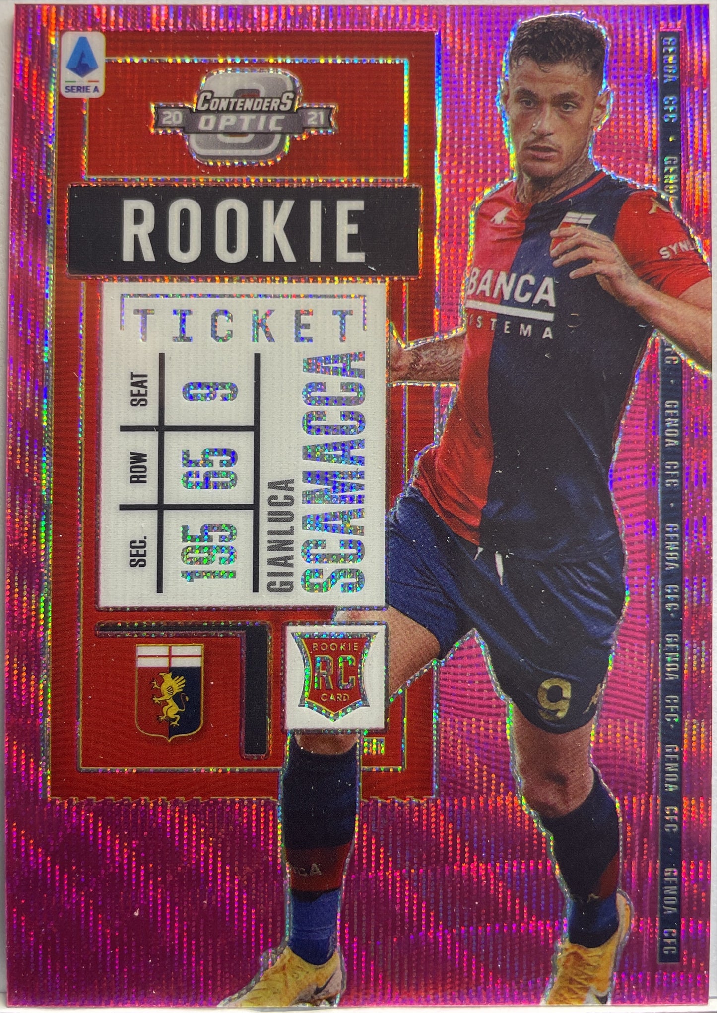 Gianluca Scamacca 1/19 Rookie Ticket Contenders 2020/21