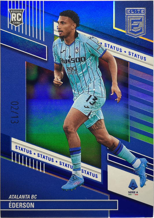 Ederson 2/13 Rookie Status Donruss Elite Serie A 2022/23