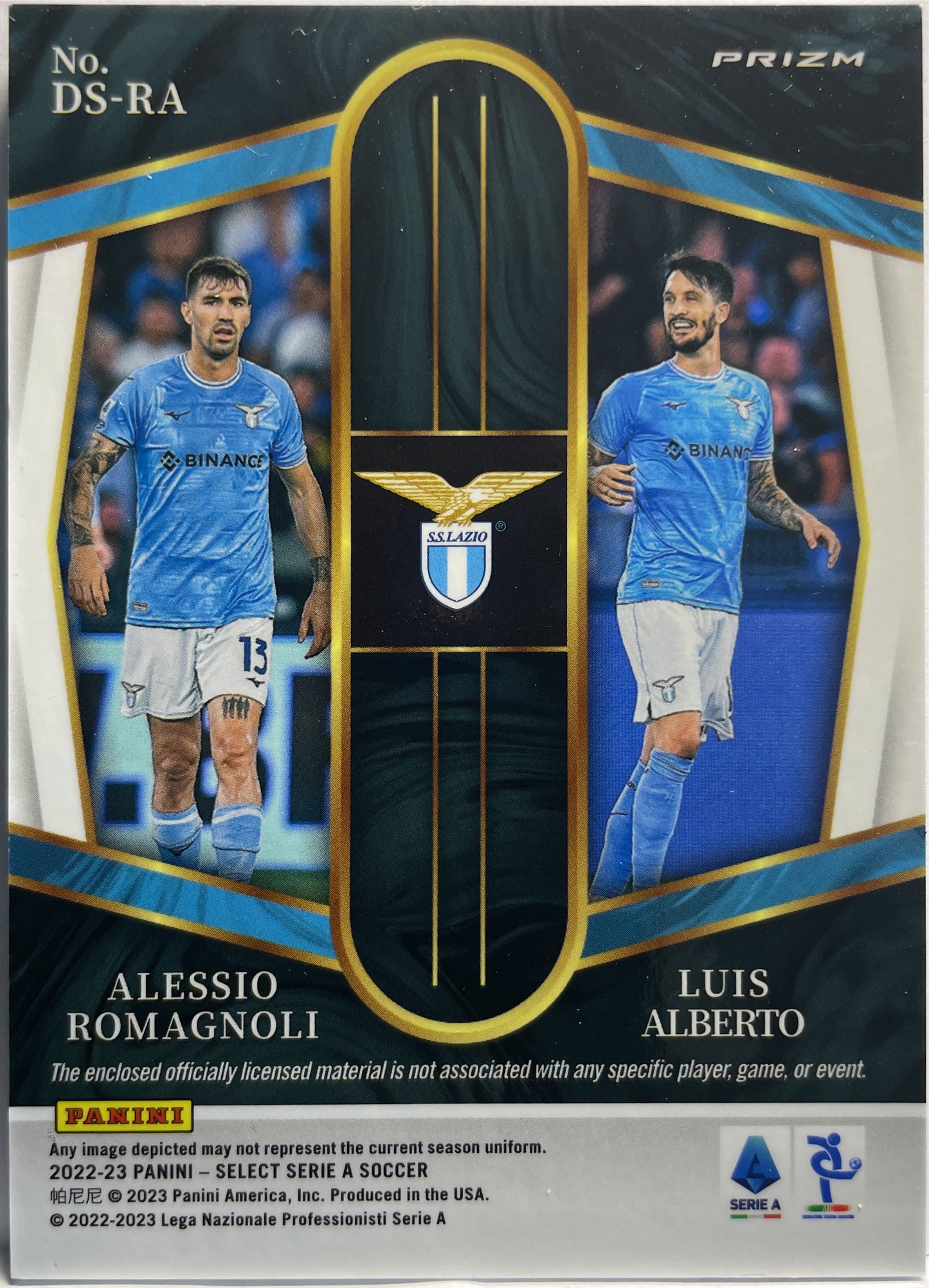 Romagnoli & Luis Alberto Patch Dual Swatches Select 2022/23