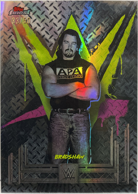Bradshow 33/50 Topps Finest WWE 2025