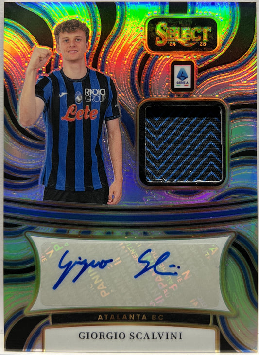Giorgio Scalvini Patch Autograph Select Serie A 2024/25
